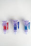 4.5 Inches Premium Purple Tube Horn I/O Pipe - Hand Pipe | Assorted 3 Styles