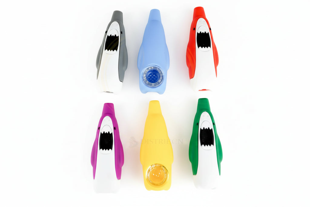 Silicone - 4" Monster Open Mouth Hand Pipe | 5 Units / Pack | Pack