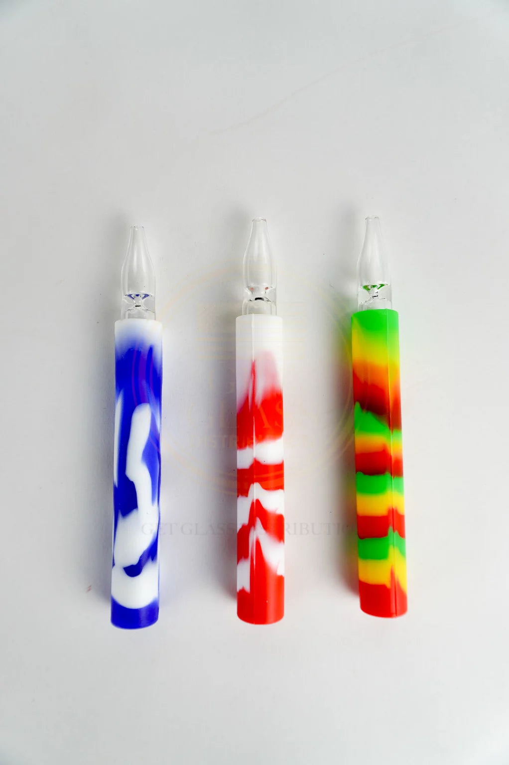 Silicone - 4.5" Silicone Chillums and Nectar Collector Dab Straw | Single Unit