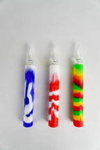 Silicone - 4.5" Silicone Chillums and Nectar Collector Dab Straw | Single Unit