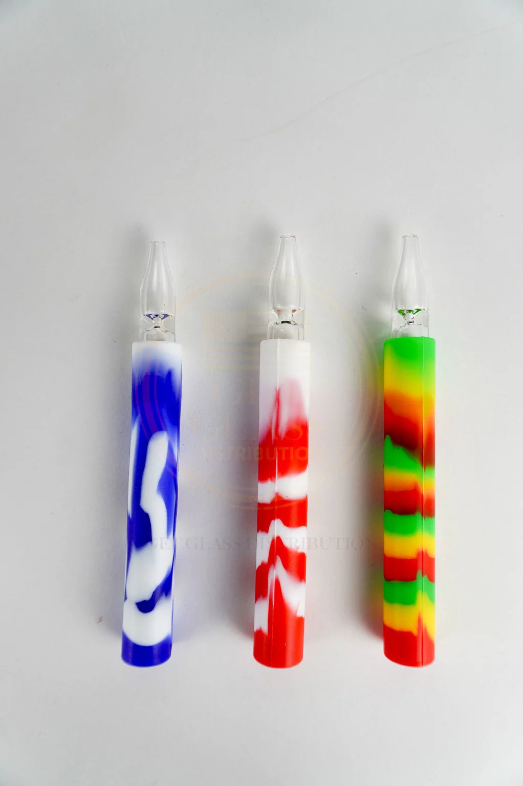 Silicone - 4.5" Silicone Chillums and Nectar Collector Dab Straw | Single Unit