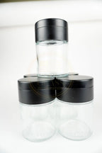 CLEAR - 63MM Grinder with  3.5 inch Stash Jar | Single Unit