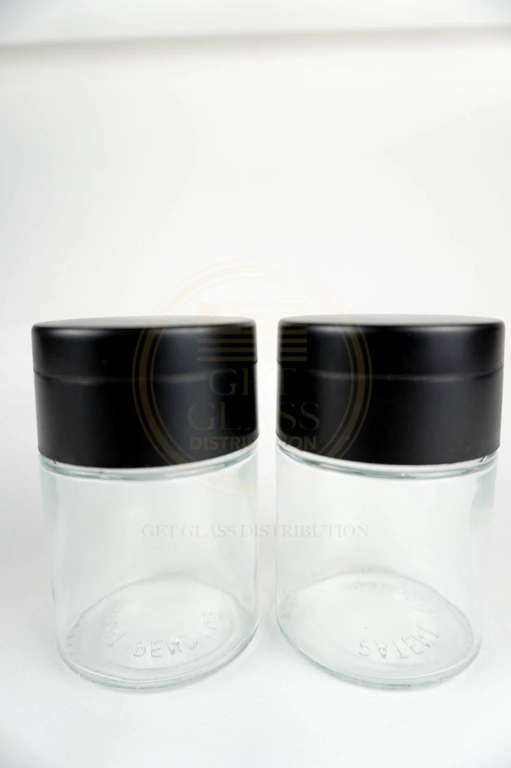 CLEAR - 63MM Grinder with  3.5 inch Stash Jar | Single Unit