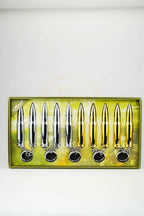 YOMIN Bullets Key Chain  Lighter - 10 ct/ box | Gold | Silver