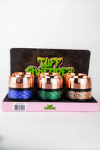 Tuff Shredder - 4 Piece Grinder with 3D Belt | 63MM | Assorted Colors | UNITS