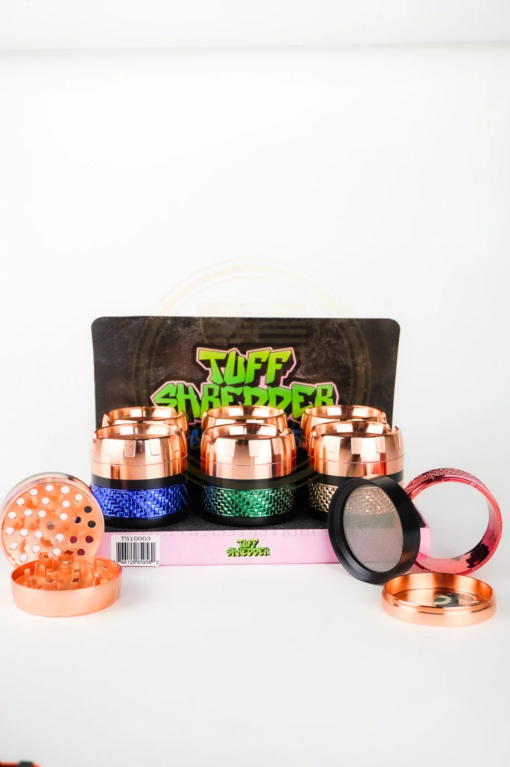 Tuff Shredder - 4 Piece Grinder with 3D Belt | 63MM | Assorted Colors | UNITS Main image