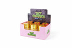 Tuff Shredder - 45MM 4 Piece Grinder with Ashtray | Gold & Copper Colors