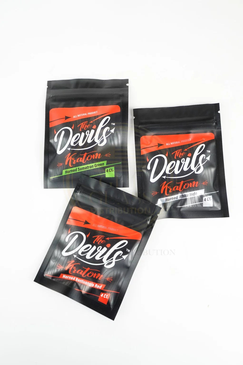 The Devil's Kratom-4ct -3 flavors