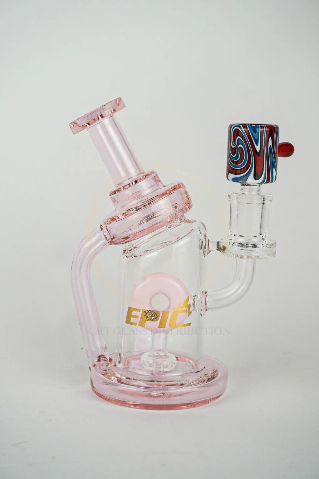EPIC 7 Inch rig with Donut and Designer Bowl Piece