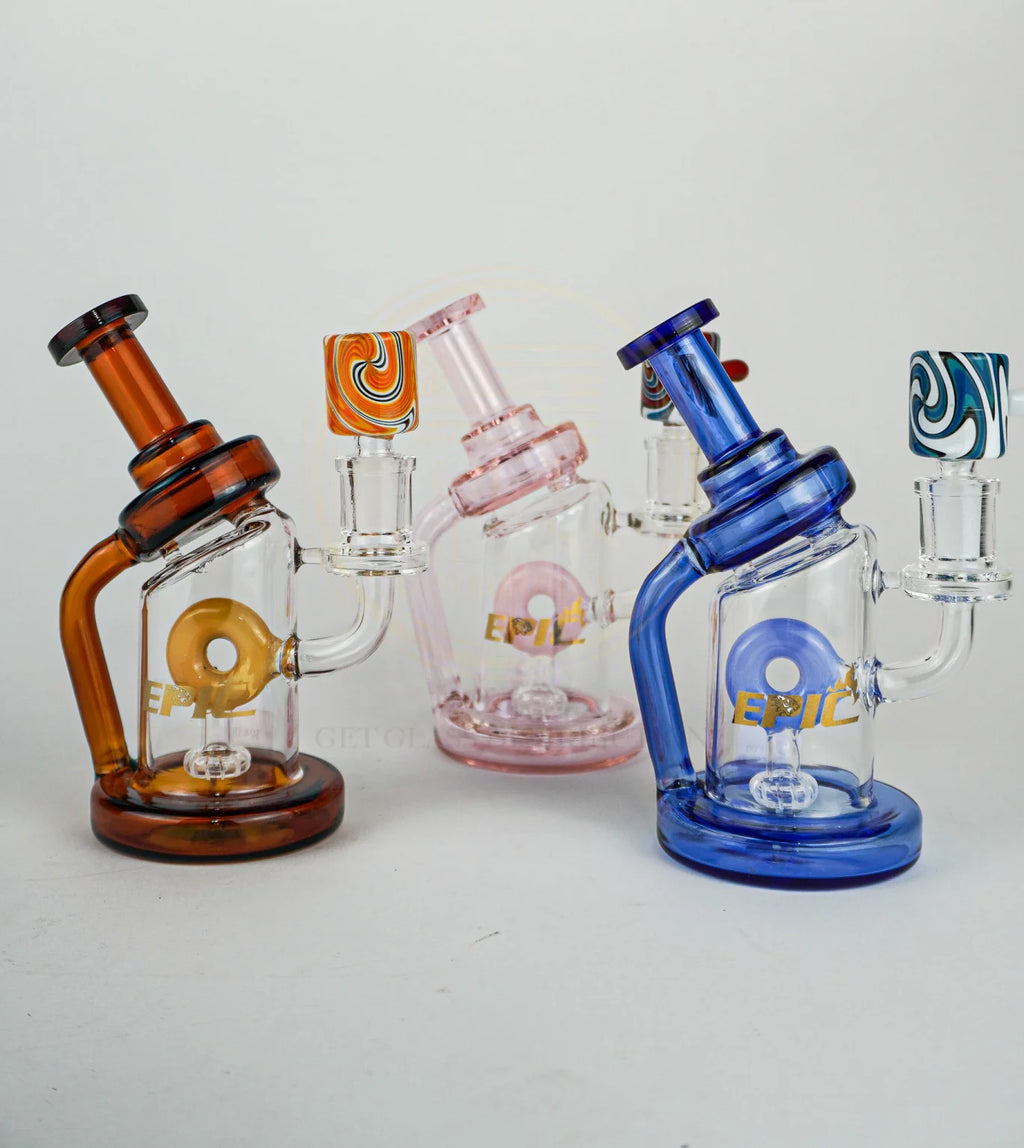 EPIC 7 Inch rig with Donut and Designer Bowl Piece