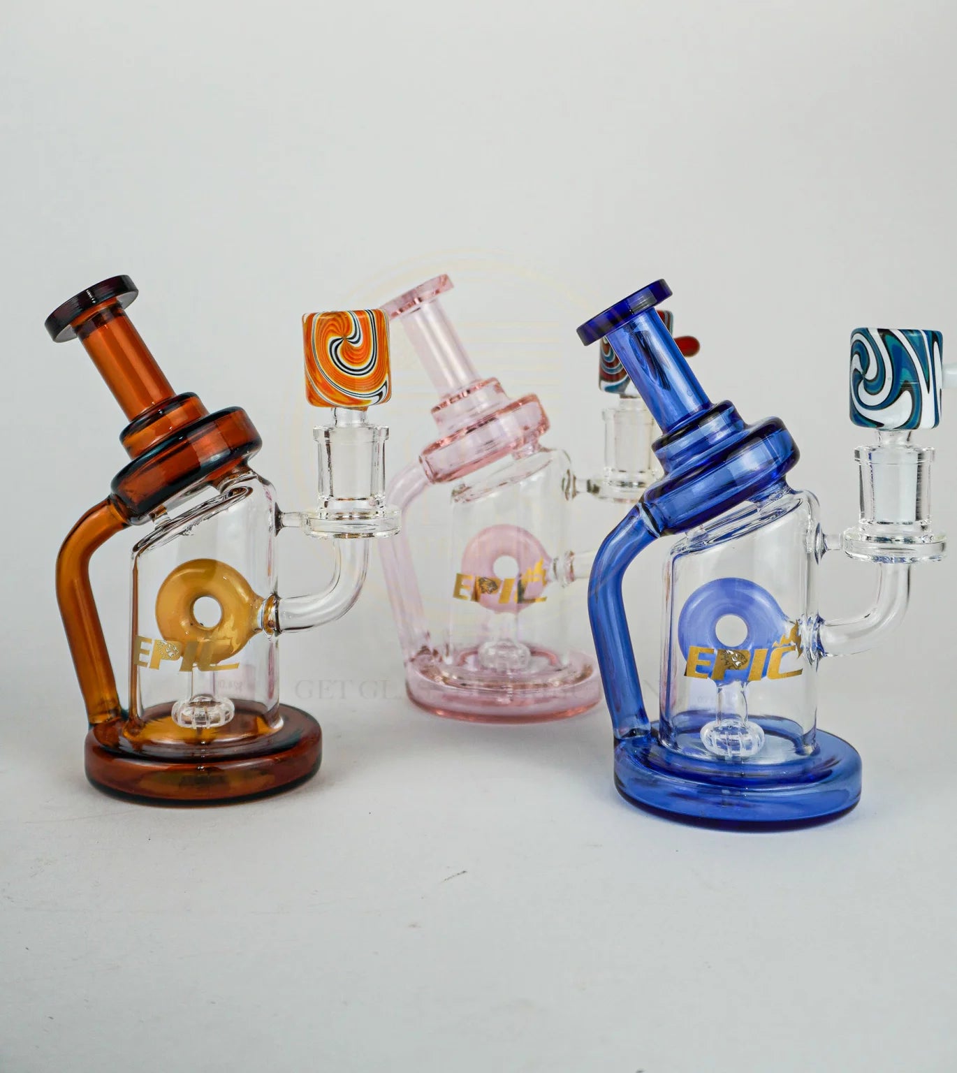 EPIC 7 Inch rig with Donut and Designer Bowl Piece