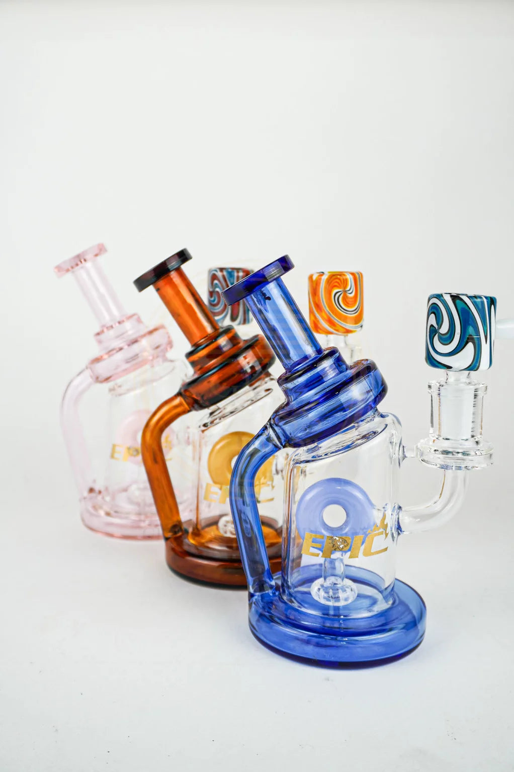EPIC 7 Inch rig with Donut and Designer Bowl Piece