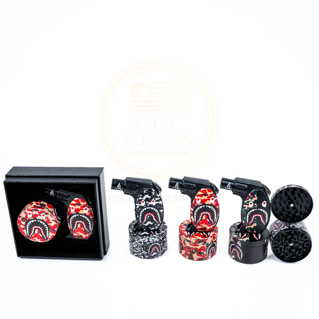 Torch And Grinder Combo Set | Assorted Styles
