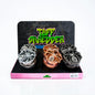 Tuff Shredder - 63MM Spider Top Curved Grinder With Ashtray | 6 Units / Box | Box