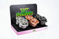 Tuff Shredder - 63MM Curved 4 Piece Metal Grinder with Beads | 6 Units / Box | Box