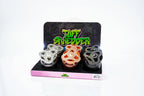 Tuff Shredder - 63MM Curved 4 Piece Metal Grinder with Beads | 6 Units / Box | Box