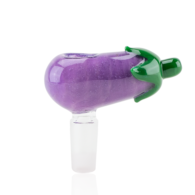 Empire Glassworks Bowl Pieces | Egg Plant Main image