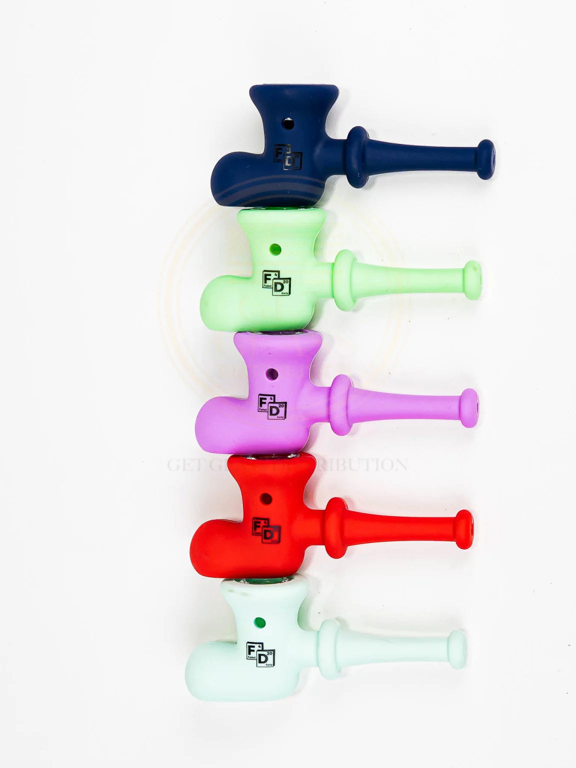 SILICON HANDPIPE| FADED-DAILY| Multi color| 5 inches