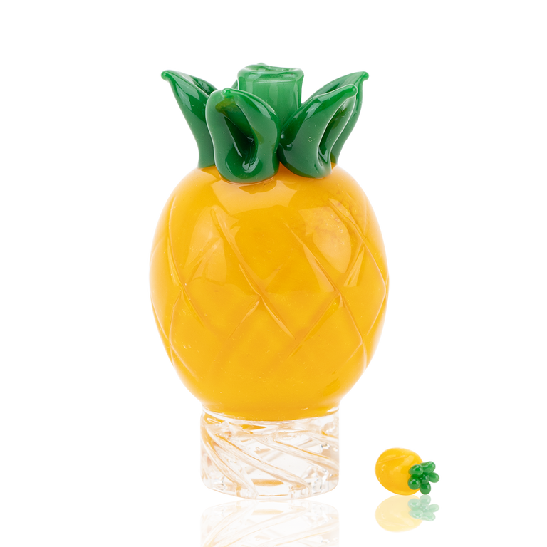 Empire Glassworks Spinner Cap - Pineapple | EGAC05