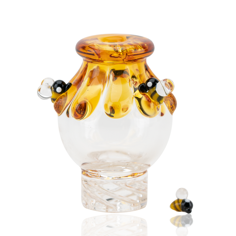 Empire Glassworks Spinner Cap - Bee Hive | EGAC08
