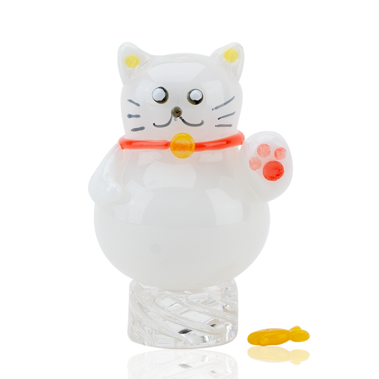 Empire Glassworks Spinner Cap - Lucky Cat | EGAC04 Main image