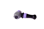 Premium Slyme Black Handpipe with spiral head | HP346