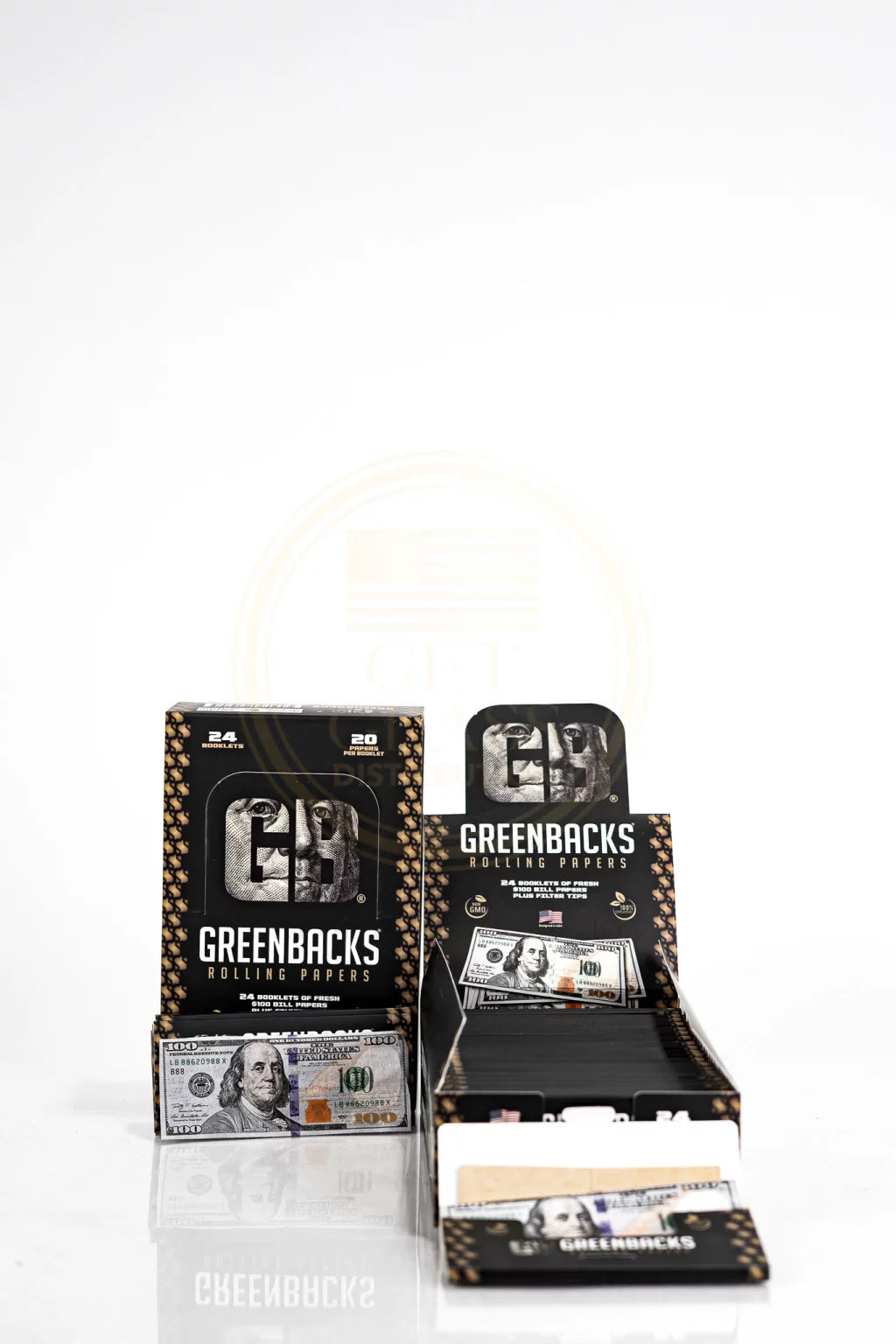 Greenbacks $100 Bill Pre Rolled Cones