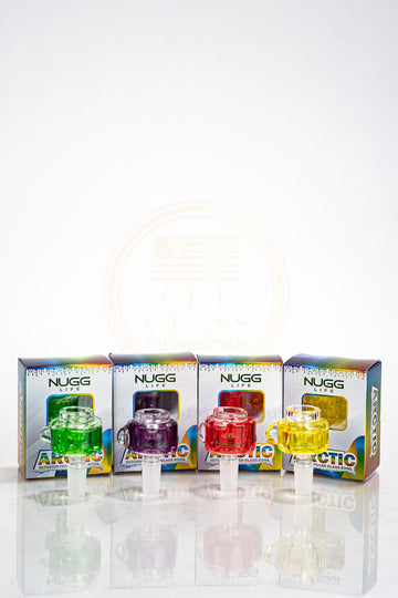NUGG ARCTIC - Glycerin Filled Glass Bowl | Assorted 4nColors