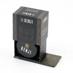 BENJI – Premium 4-Piece Aluminum Grinder + $100 Bill Benji Papers | 2.2" Drum-Style | Single Unit