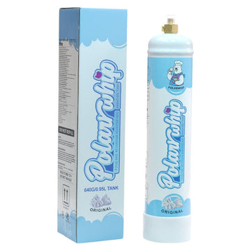 Polar Gas 640G |  FOOD-GRADE CREAM CHARGER FOR FOOD/CATERING  PURPOSE ONLY | 6TANKS/CASE