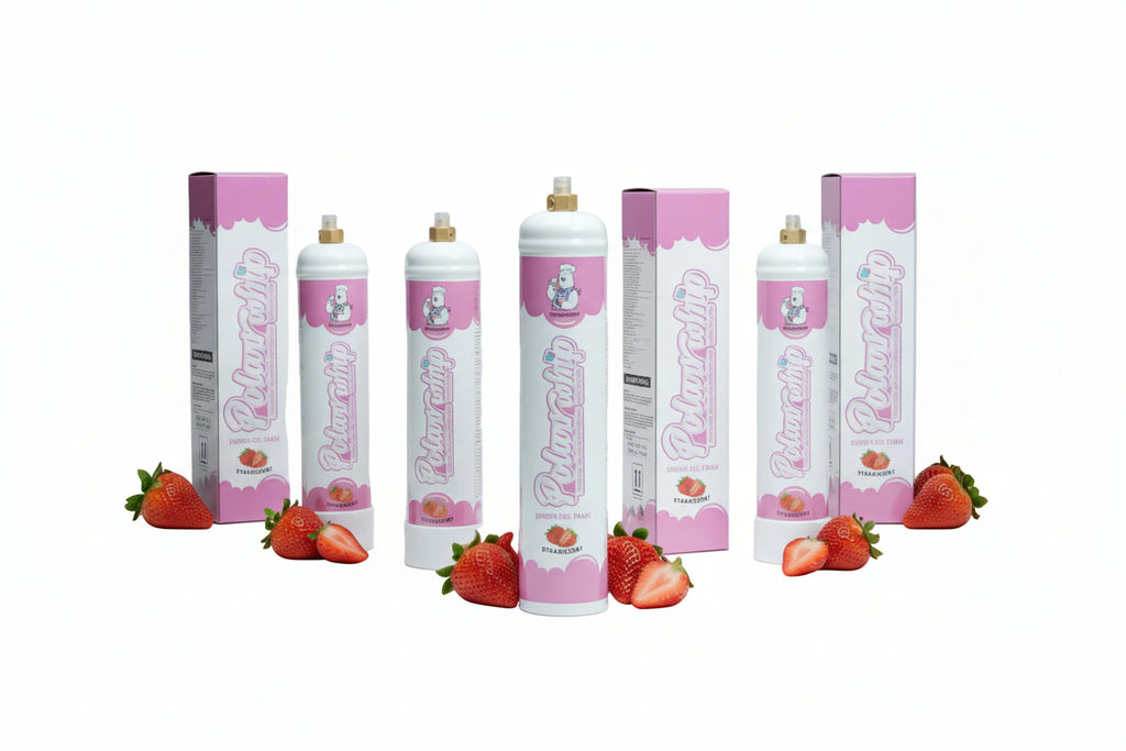 Polar Gas 640G |  FOOD-GRADE CREAM CHARGER FOR FOOD/CATERING  PURPOSE ONLY | 6TANKS/CASE