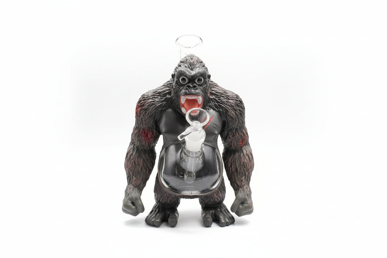 Silicon - King Kong Waterpipe | Comes with Down Stem & Bowl Piece Main image