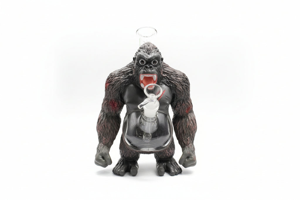 Silicon - King Kong Waterpipe | Comes with Down Stem & Bowl Piece