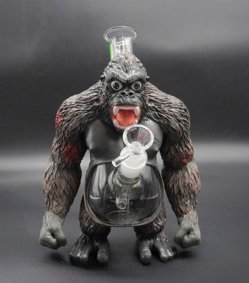Silicon - Kong waterpipe | Comes with down stem & bowl piece