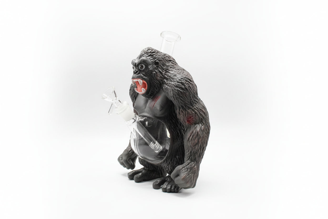 Silicon - King Kong Waterpipe | Comes with Down Stem & Bowl Piece Secondary image