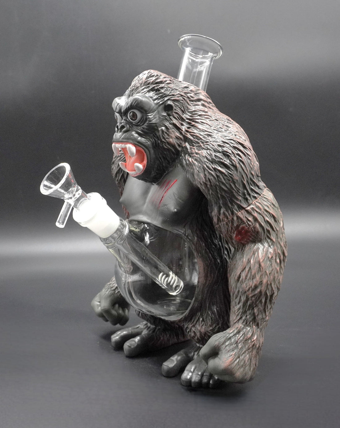 Silicon - Kong waterpipe | Comes with down stem & bowl piece