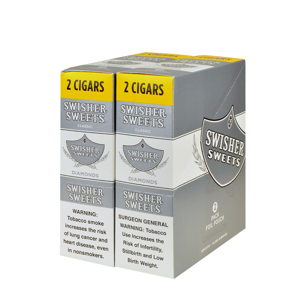 Swisher Sweets Cigarillos | 30 Premium Cigarillos | Pack of 2