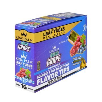 King Palm LEAF TUBES MINI ROLLS FUSION FLAVOR