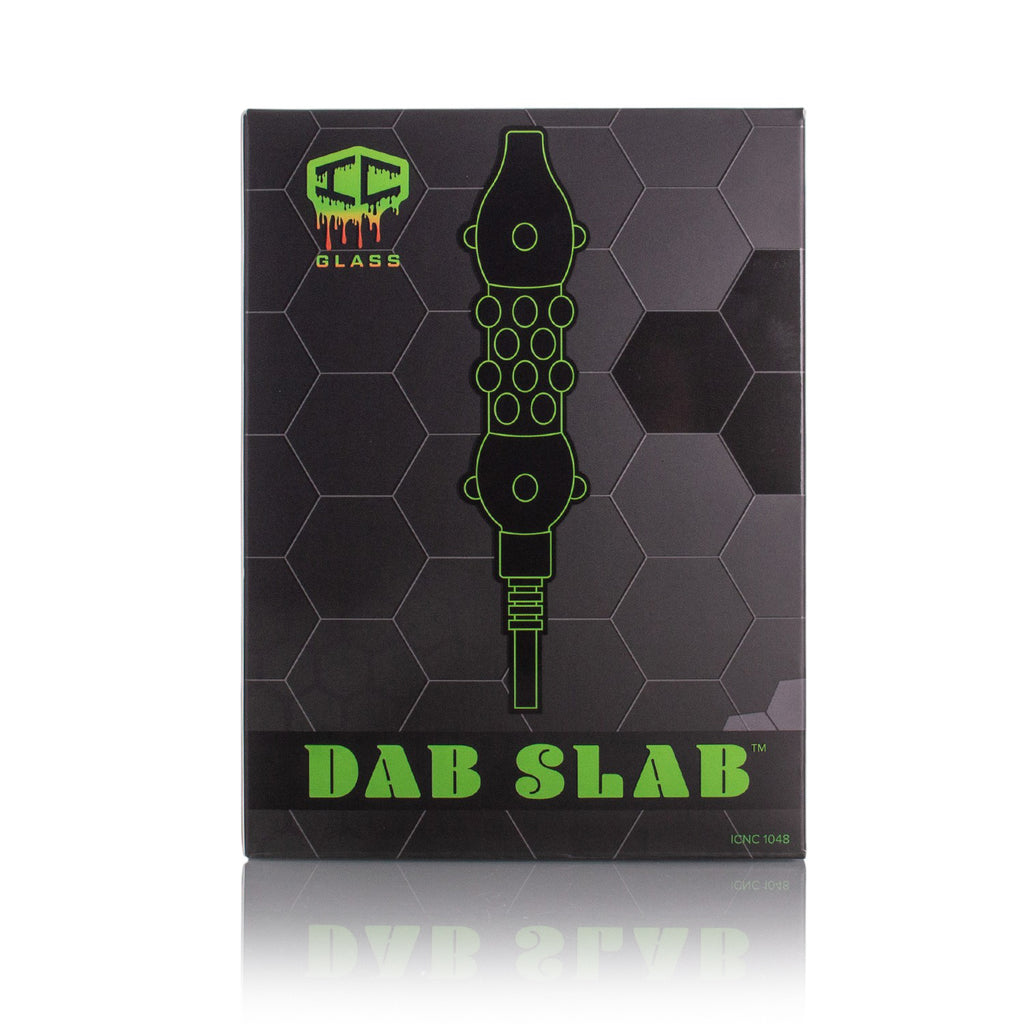 IC GLASS - DAB SLAB | comes with 6 accessories & Adapter for HUNI BADGER | Single Unit