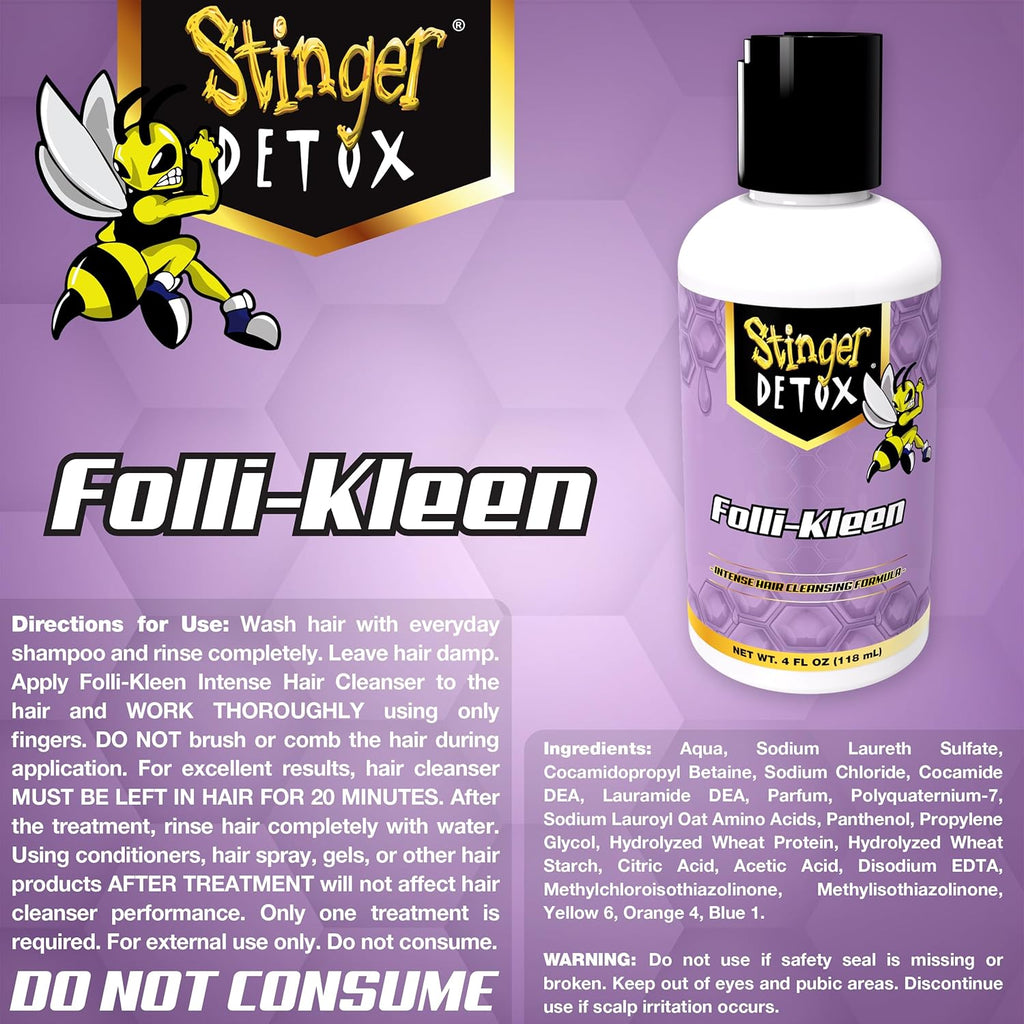 Stinger - Folli Kleen Hair Cleaner | 4OZ | Single Unit