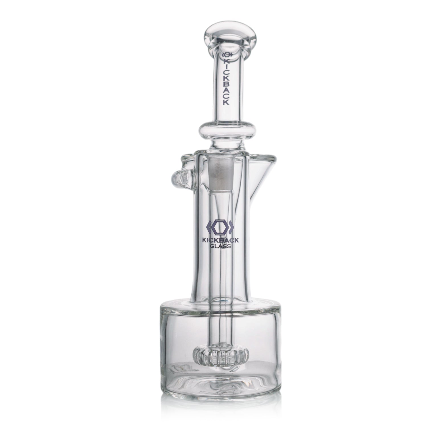Wholesale Kickback Glass Drain Function Recycler | Premium Recycler Rig Secondary image