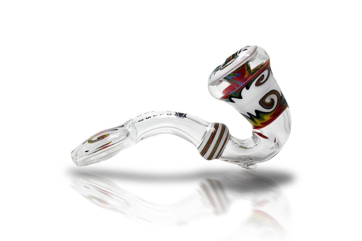 Durable Sherlock glass pipe