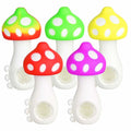 Durable silicone hand pipe in 8 vibrant colors