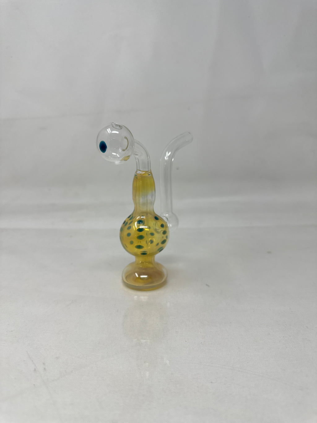 Oil Burner - Small Round Rig with Color Dots | 3 Colors