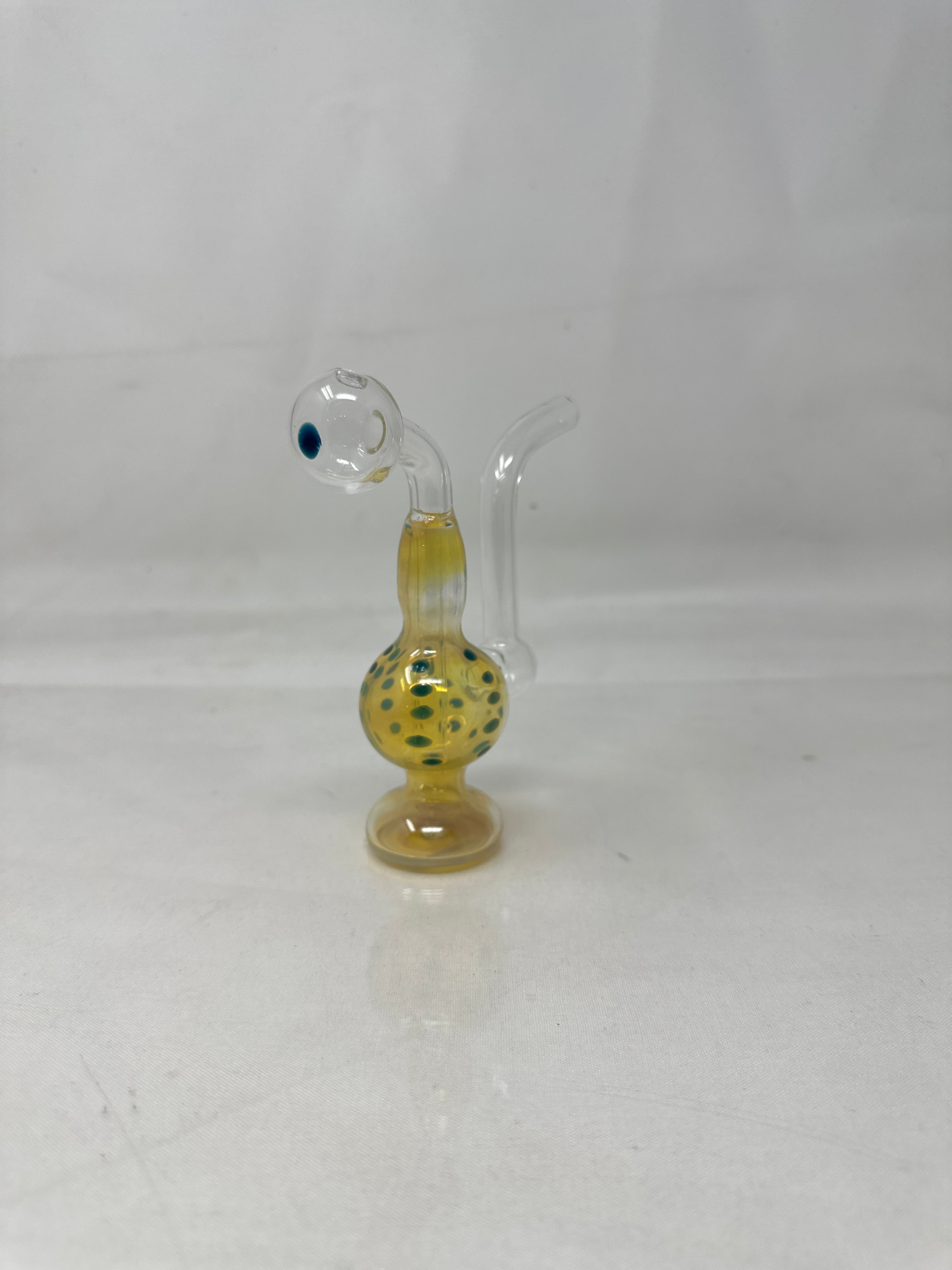 Oil Burner - Small Round Rig with Color Dots | 3 Colors