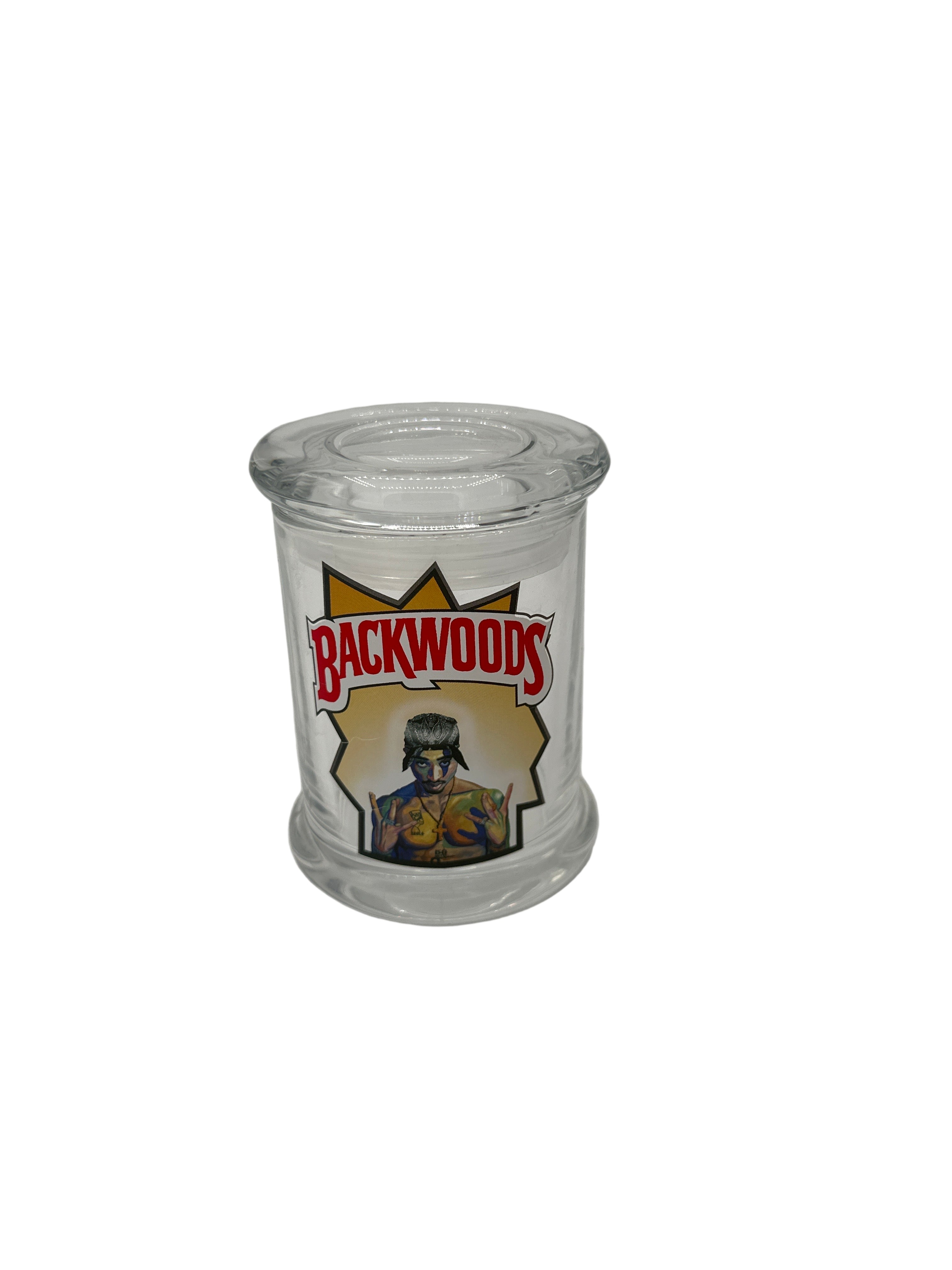 Wholesale Printed Airtight Glass Jars - Case of 3 Units