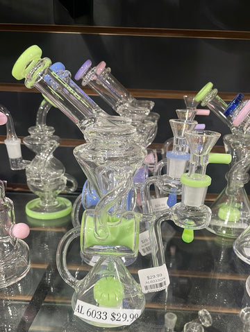 Aleaf Recycler 8" With Horizontal Barrel in between