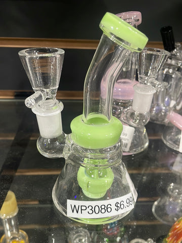 Water Pipe - 5" Water Pipe with Waffle Perk