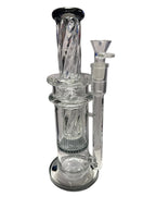 Honey comb perc straight shooter | 3 chambers | 9mm Thick | WP5322