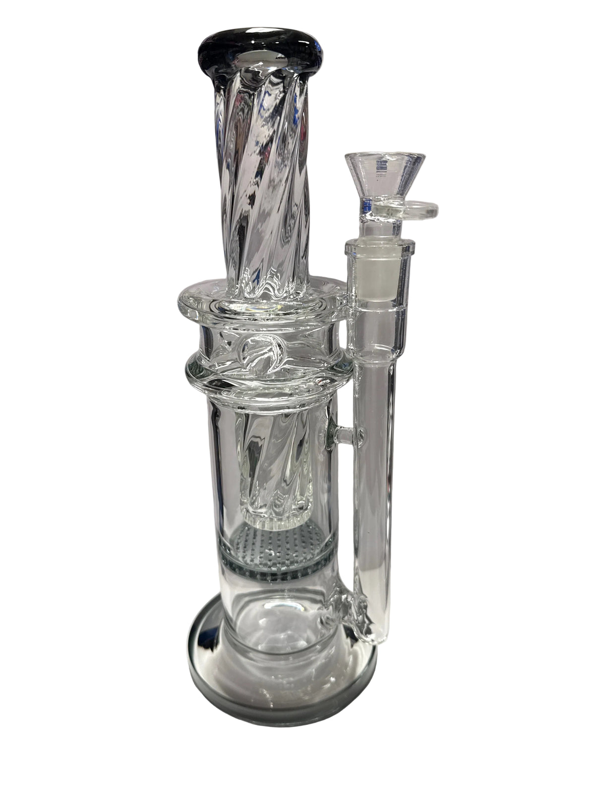 Honey comb perc straight shooter | 3 chambers | 9mm Thick | WP5322